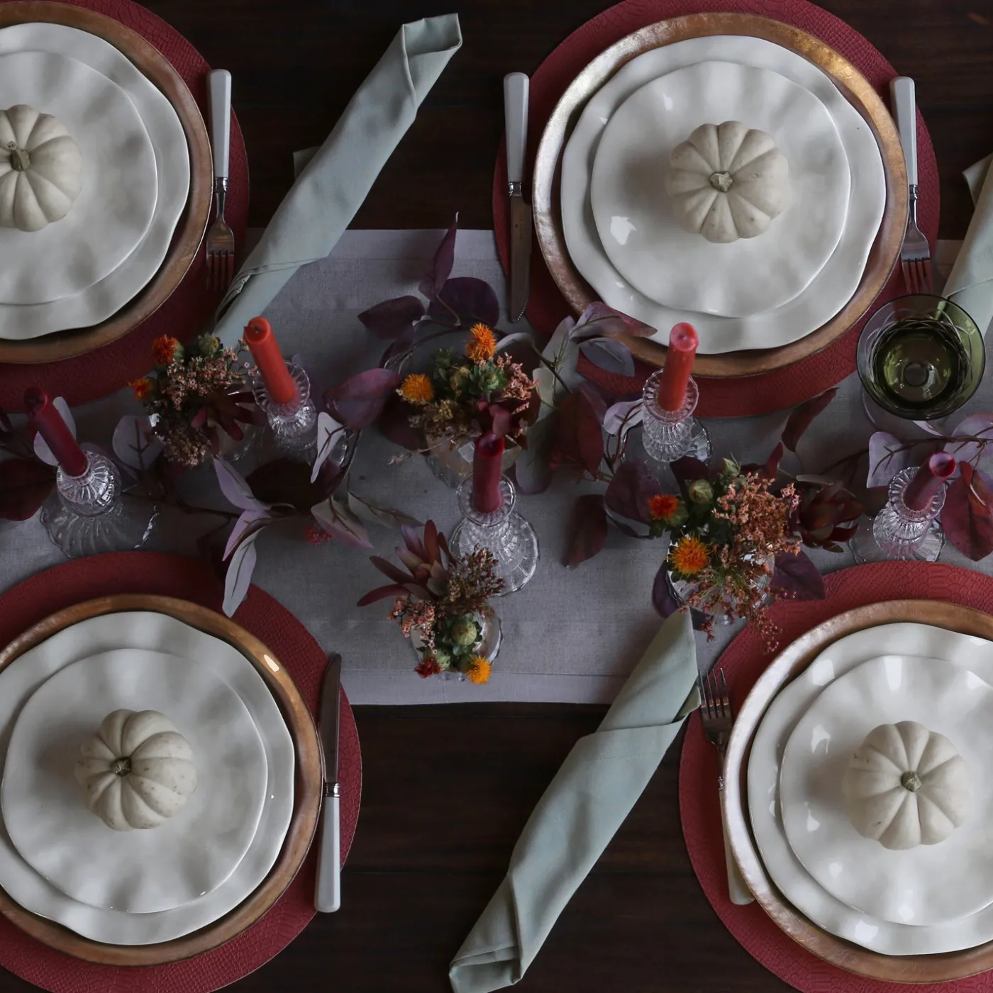 Clearance GLASS Cambridge Sophia 9" Candlestick Holder Set of 2 (Clear) GLASS Cambridge|Candlestick Holders