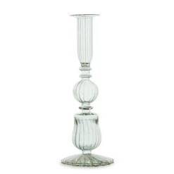 Hot GLASS Cambridge Sophia 9" Candlestick Holder Set of 2 (Light Green) GLASS Cambridge|View All Glass