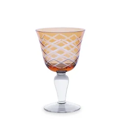 GLASS Carved Wine Set of 6 (Multi) View All Glass|Glass