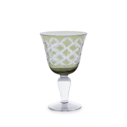 GLASS Carved Wine Set of 6 (Multi) View All Glass|Glass