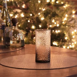 Online GLASS Croc Highball with Gold Rim Set of 4 (Smoke Grey) PIELES Croc|GLASS Croc Glass