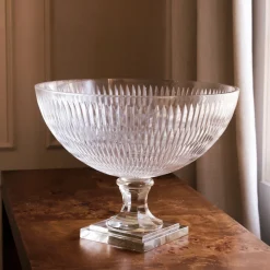 Discount GLASS Eclat Centerpiece Clear Centerpiece|Hurricanes