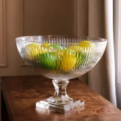 Discount GLASS Eclat Centerpiece Clear Centerpiece|Hurricanes