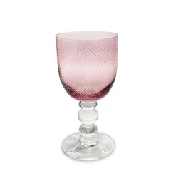 Best GLASS French Swirl Wine Set of 4 (Pink) Glassware|View All Glass
