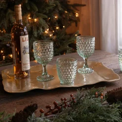 Online GLASS Hobnail All Purpose Set of 4 (Moss Green) View All Glass|Glass