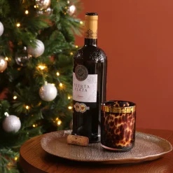 Clearance GLASS Tortoise and Gold Tumbler Set of 4 GLASS Tortoise|View All Glass