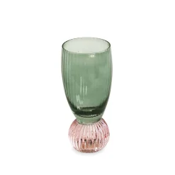 GLASS Venice Shot Glass Set of 4 (Green and Lavender) View All Glass|Glass