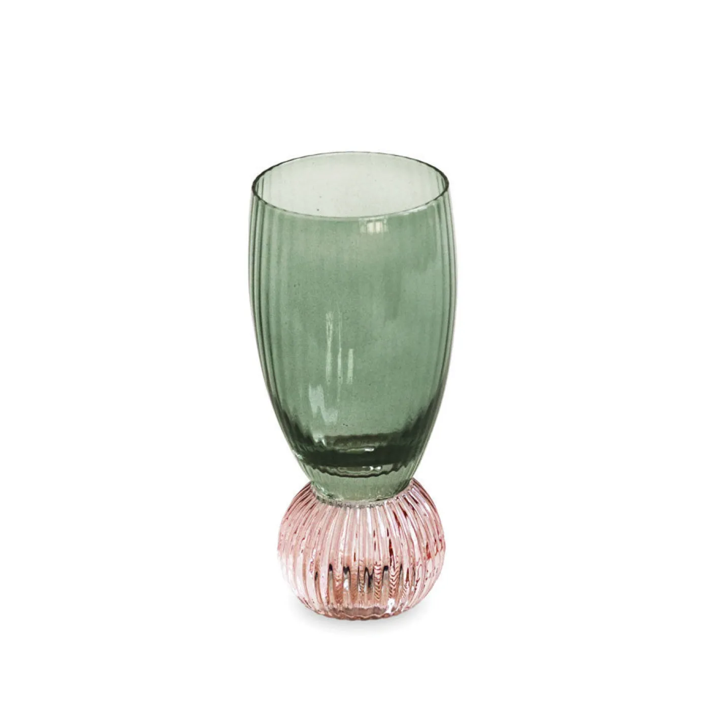 GLASS Venice Shot Glass Set of 4 (Green and Lavender) View All Glass|Glass
