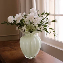 Best GLASS Vento Large Vase Pistachio View All Glass|Glass