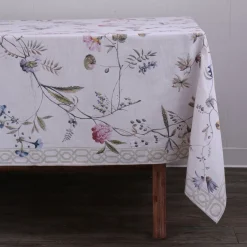 Outlet LINEN Gabrielle tablecloth 70 x120 (Floral) Gifts For Her|Gifts Under $99