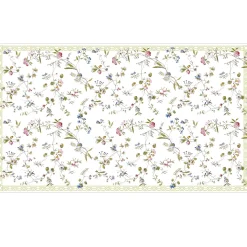 Outlet LINEN Gabrielle tablecloth 70 x120 (Floral) Gifts For Her|Gifts Under $99