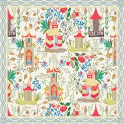 Sale LINEN Pagoda Napkins 20 x 20 Set of 4 (Multi) Napkins|Gifts Under $50