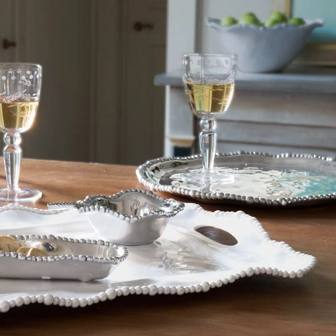 Best ORGANIC PEARL Nova Round Platter View All Organic Pearl|ORGANIC PEARL Nova