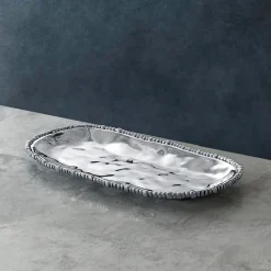 Discount ORGANIC PEARL Nova Small Oval Platter View All Organic Pearl|ORGANIC PEARL Nova