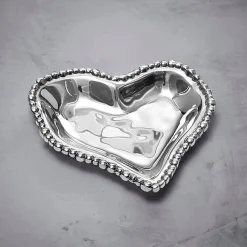Sale ORGANIC PEARL Small Heart Platter GIFTABLES Heart|View All Organic Pearl