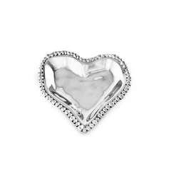 Sale ORGANIC PEARL Small Heart Platter GIFTABLES Heart|View All Organic Pearl