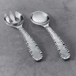 New ORGANIC PEARL Small Salad Servers View All Organic Pearl|Salad Servers + Utensils