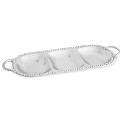 PEARL David Large Triple Condiment Tray View All Pearl|PEARL David