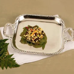 Clearance PEARL David Medium Square Tray View All Pearl|PEARL David