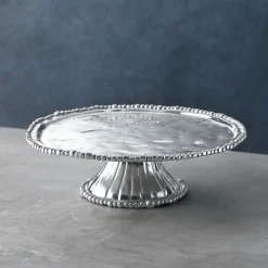 Best PEDESTAL Organic Pearl Nova Round Platter View All Organic Pearl|ORGANIC PEARL Nova