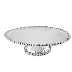 Best PEDESTAL Organic Pearl Nova Round Platter View All Organic Pearl|ORGANIC PEARL Nova