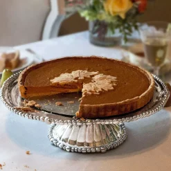 Best PEDESTAL Organic Pearl Nova Round Platter View All Organic Pearl|ORGANIC PEARL Nova