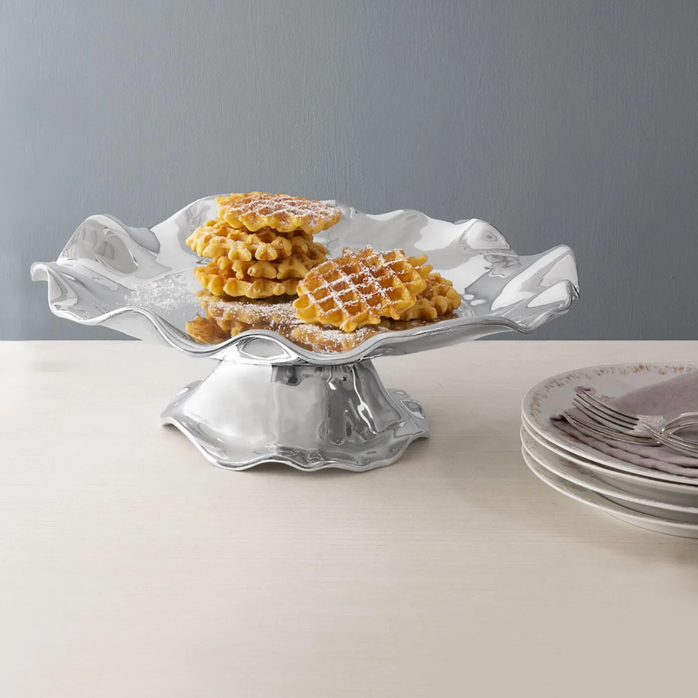 New PEDESTAL Vento Olanes Cake Plate Pedestals|Gifts For Her