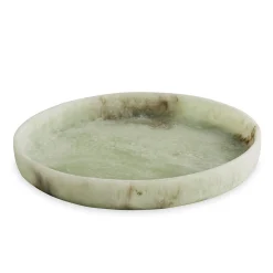 Outlet RESIN Giada Round Tray Jade Swirl Resin|RESIN Giada