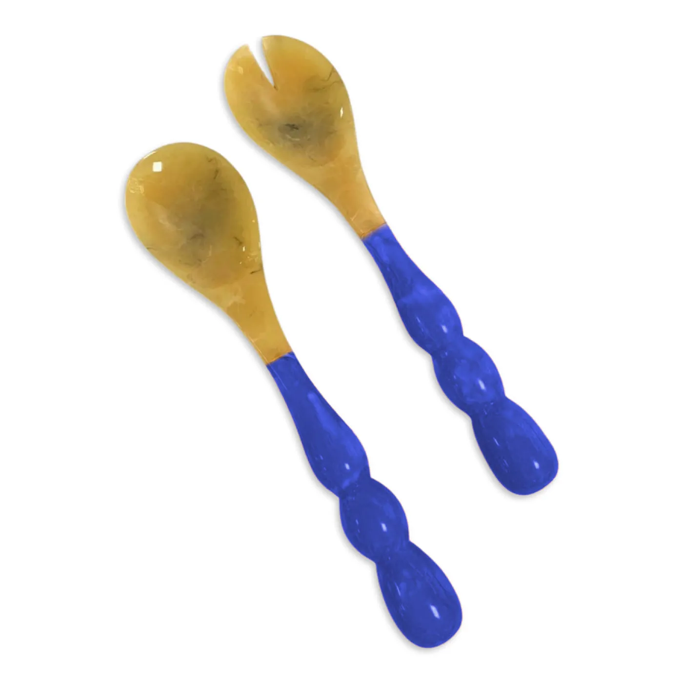 Discount RESIN Rio Bubble Salad Servers (Blue) Resin|RESIN Rio