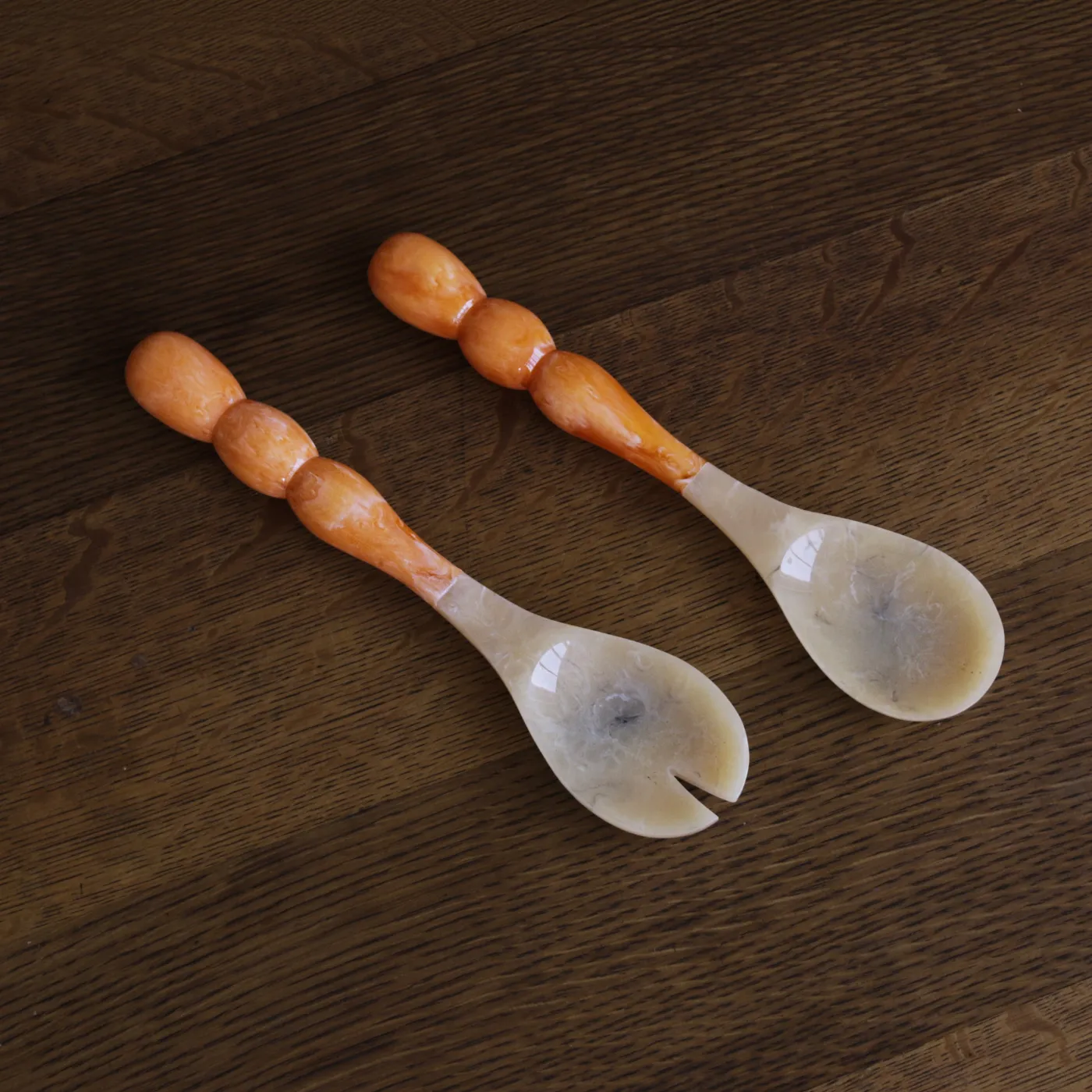 Sale RESIN Rio Bubble Salad Servers(Orange) Resin|RESIN Rio