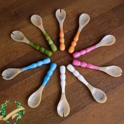 Sale RESIN Rio Bubble Salad Servers(Orange) Resin|RESIN Rio