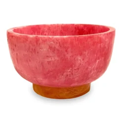 Best RESIN Rio Small Bowl with Base (Pink and Orange) Resin|RESIN Rio