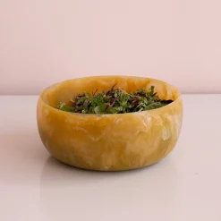 Clearance RESIN Sorbet Large Round Bowl Matcha Resin|RESIN Sorbet