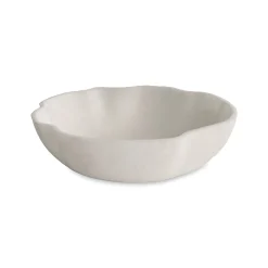 RESIN Sorbet Large Wavy Round Bowl Coconut Resin|RESIN Sorbet