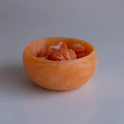 Best RESIN Sorbet Mini Round Bowl Tangerine Resin|RESIN Sorbet