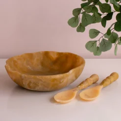 Clearance RESIN Sorbet Salad Servers Matcha Resin|RESIN Sorbet