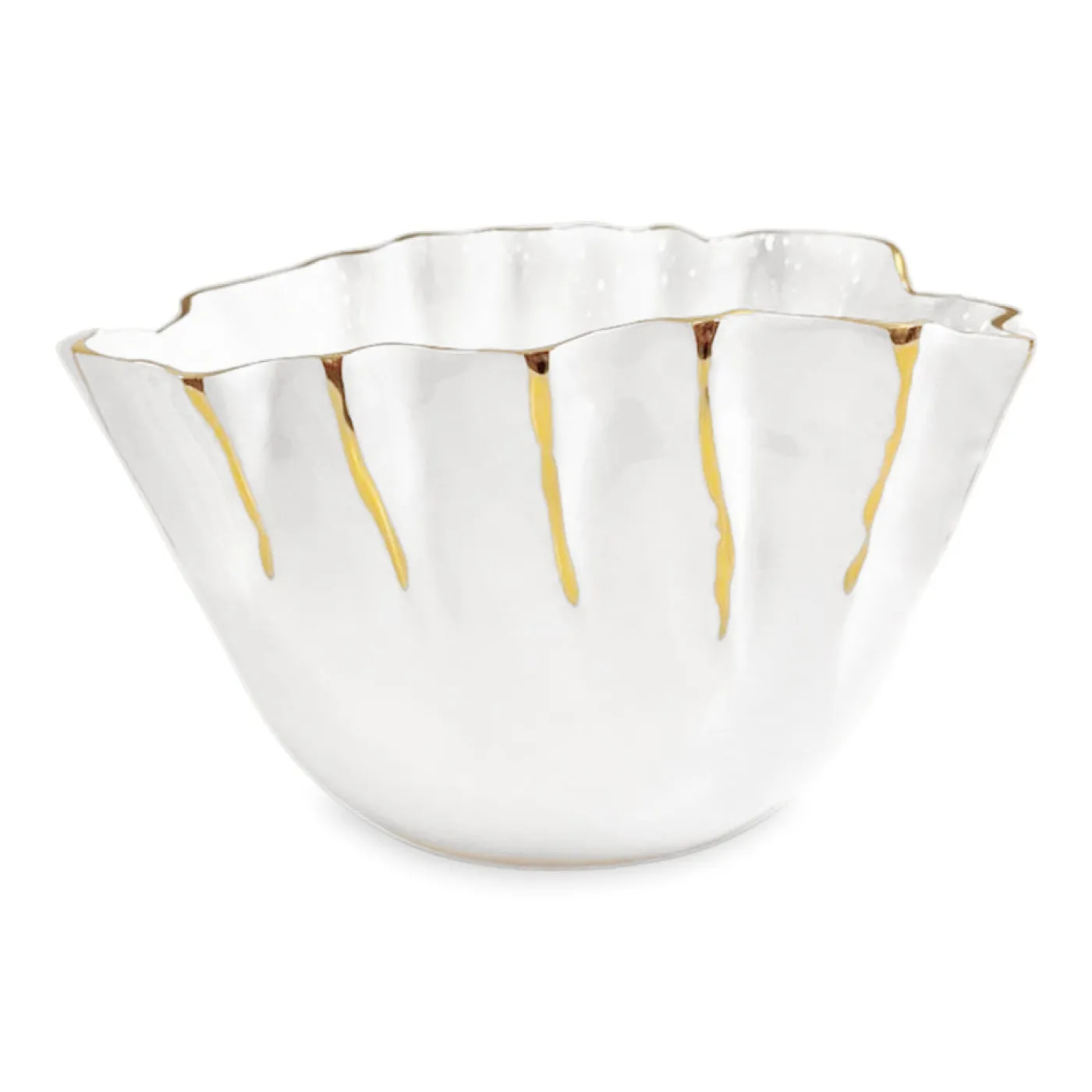 New THANNI Mystic Ice Bucket (White and Gold) View All Thanni|Ice Buckets + Scoops