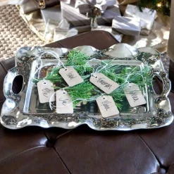 New VENTO Rebecca Medium Rectangular Tray with Handles Trays|Gifts For The Entertainer