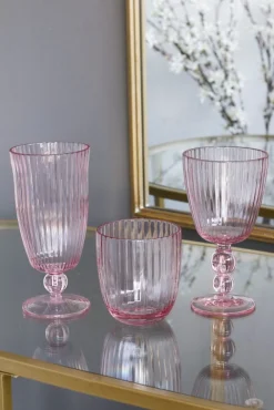 Online VIDA Acrylic Double Old Fashioned Set of 4 (Pink) View All Vida|Drinkware