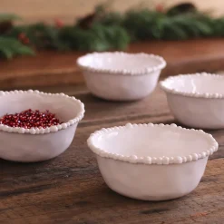 Sale VIDA Alegria Cereal Bowl Set of 4 (White) View All Vida|VIDA Alegria