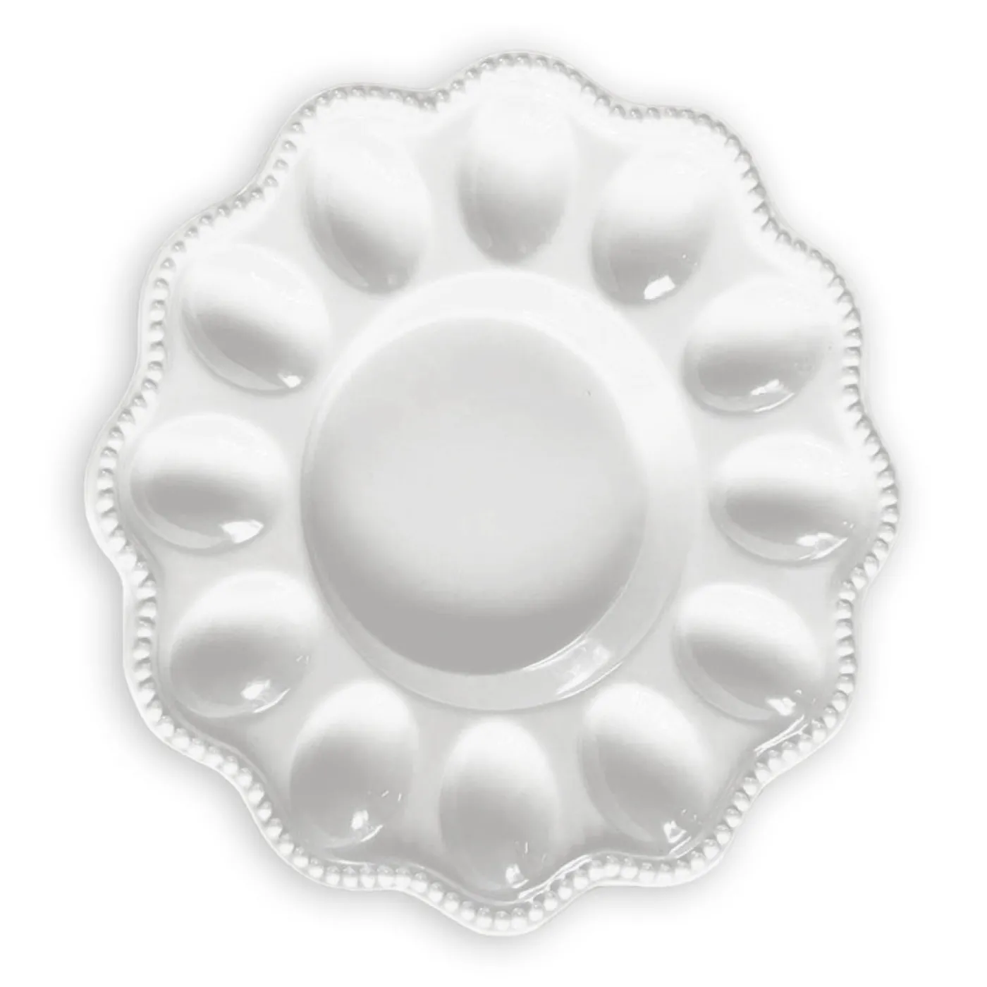 New VIDA Alegria Deviled Egg Platter (White) View All Vida|Platters
