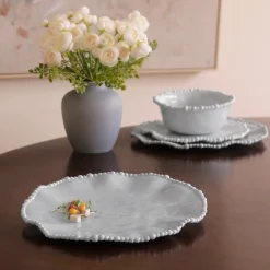 Sale VIDA Alegria Dinner Plate Set of 4 (Blue) View All Vida|Dinnerware