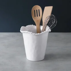 VIDA Alegria Kitchen Utensil Holder (White) View All Vida|VIDA Alegria