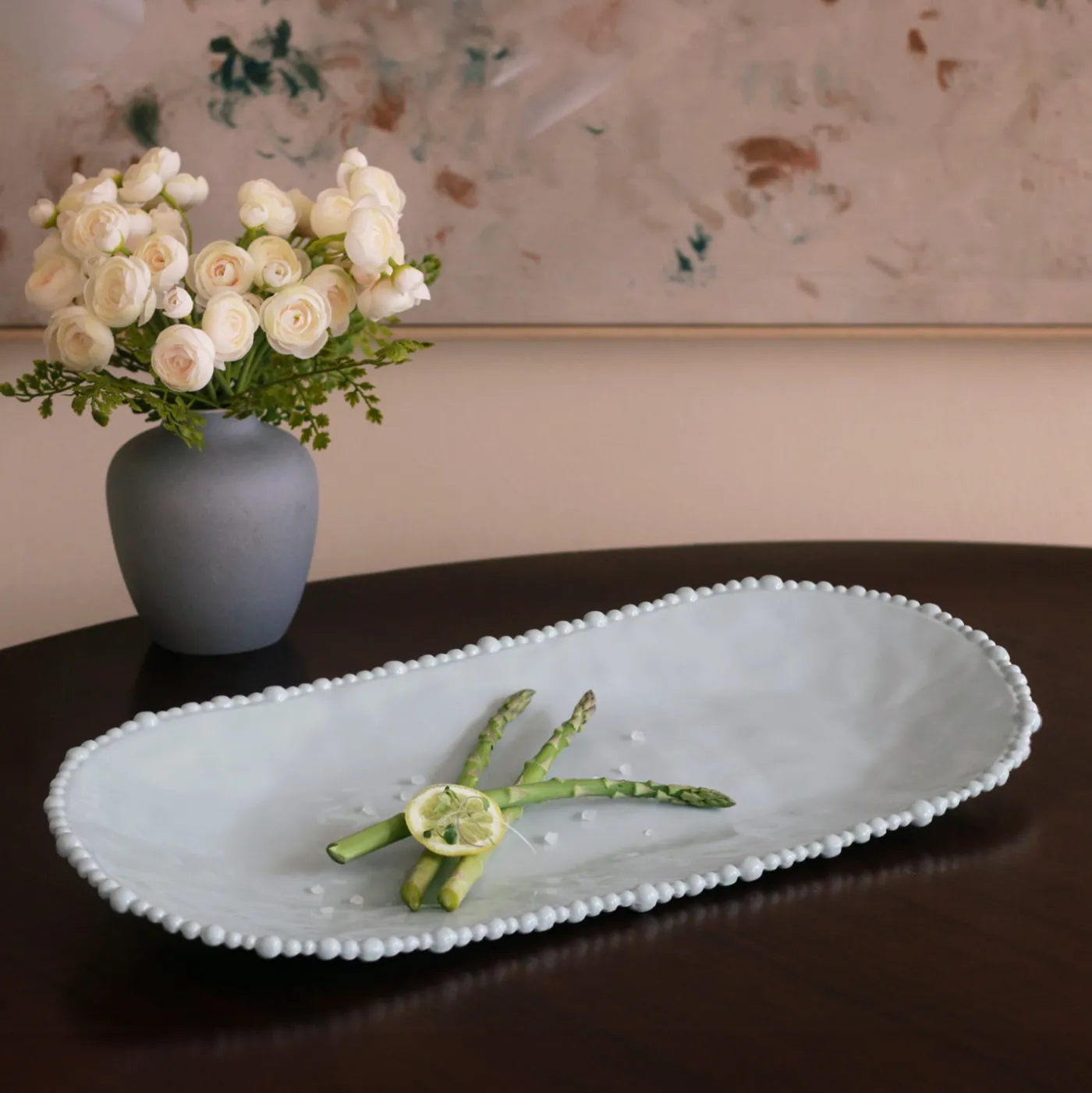 Best VIDA Alegria Large Oval Platter (Blue) View All Vida|Platters