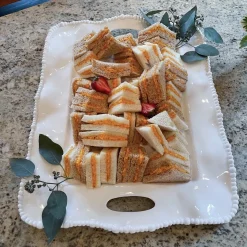 New VIDA Alegria Rectangular Tray with Handles White View All Vida|VIDA Alegria