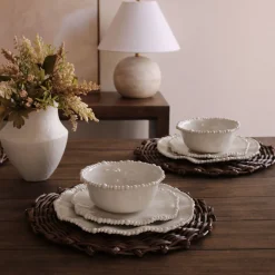 Hot VIDA Alegria Salad Plate Set of 4 (Sand) View All Vida|VIDA Alegria