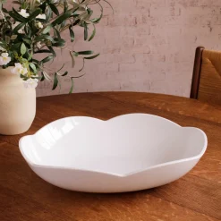 Online VIDA Amelia Extra Large Oval Bowl White View All Vida|VIDA Amelia