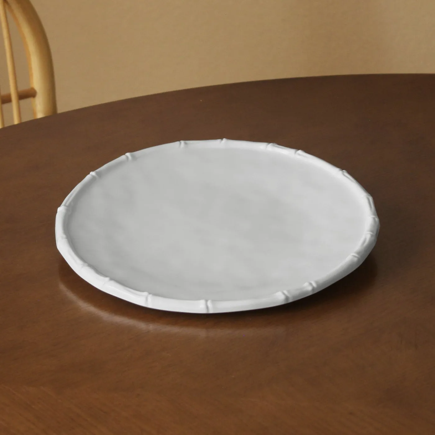 Online VIDA Bamboo 11" Dinner Plate Set of 4 (White) View All Vida|VIDA Bamboo