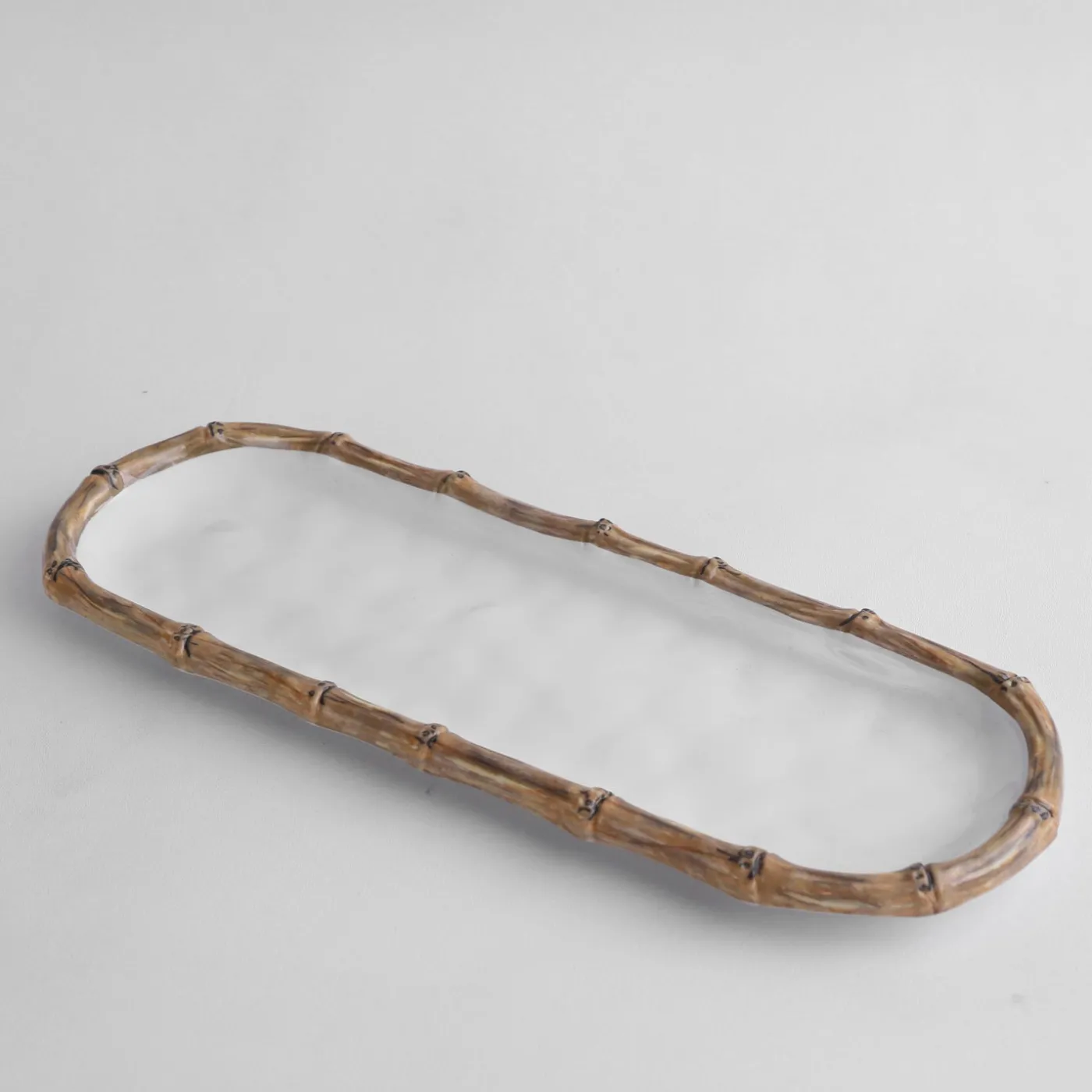 Outlet VIDA Bamboo Baguette Platter (White and Natural) View All Vida|VIDA Bamboo