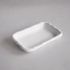 New VIDA Bamboo Guest Towel Holder (White) GARDEN Bamboo|View All Vida